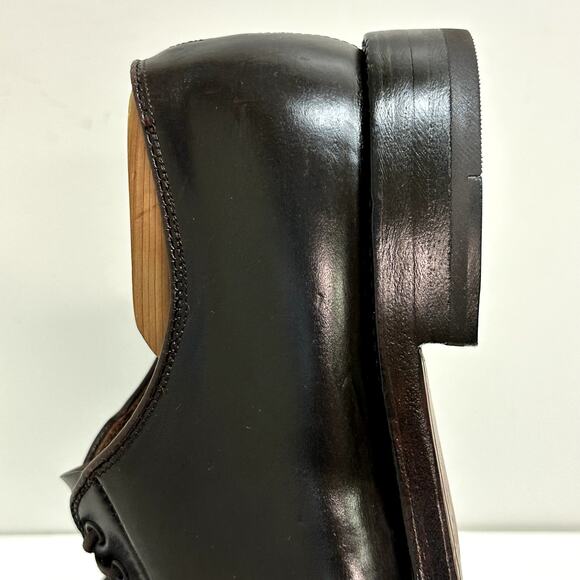 NEW HEELS Alden x Brooks Brothers A765 Shell Cordovan Bluchers EXCELLENT 8.5 - Picture 13 of 13